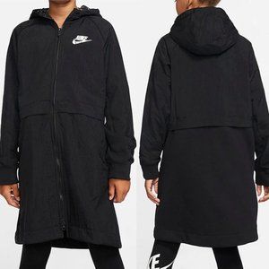 New Nike Fleece Lined Parka / Jacket